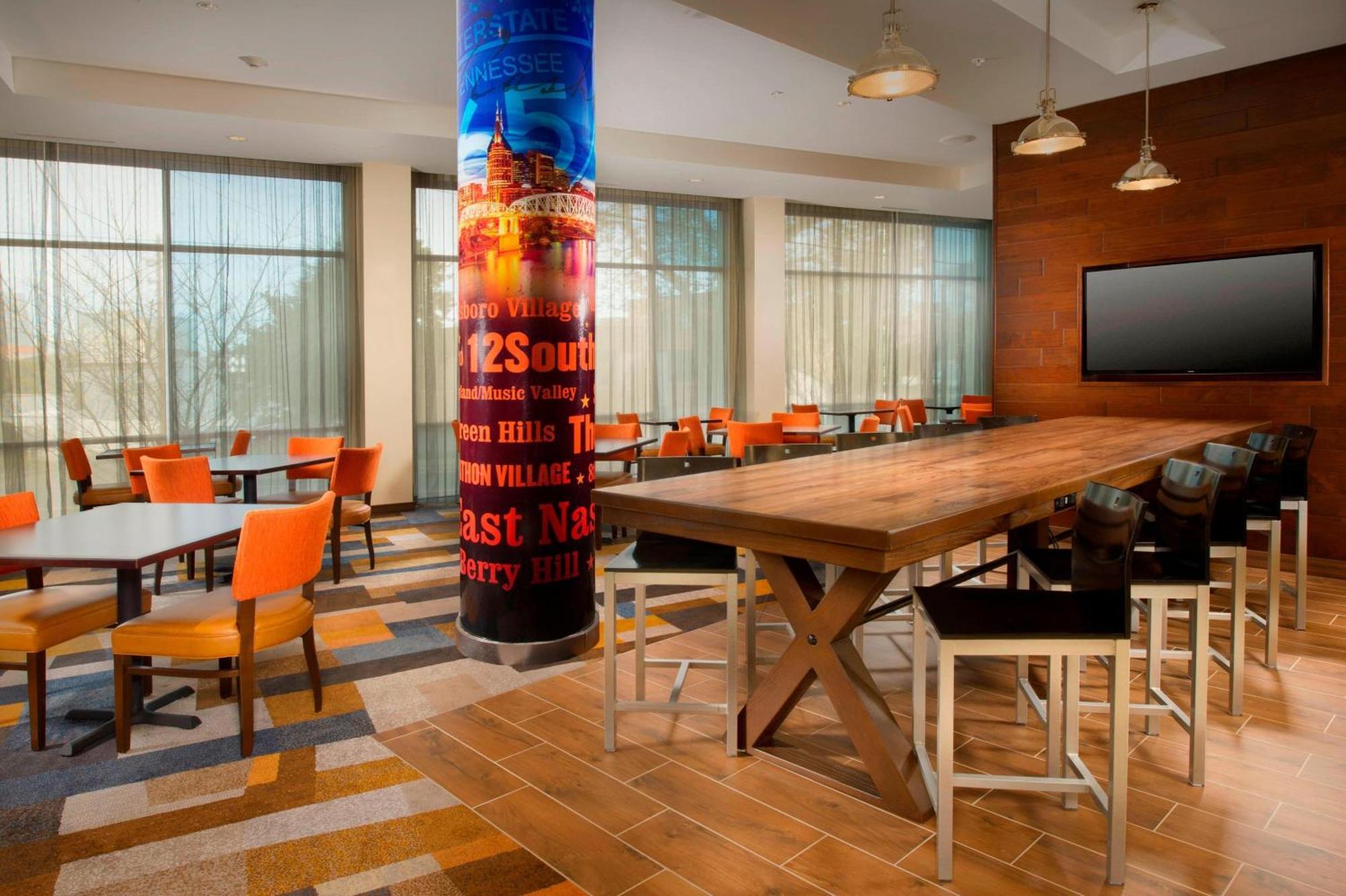 Fairfield Inn And Suites By Marriott Nashville Downtown/The Gulch Dış mekan fotoğraf